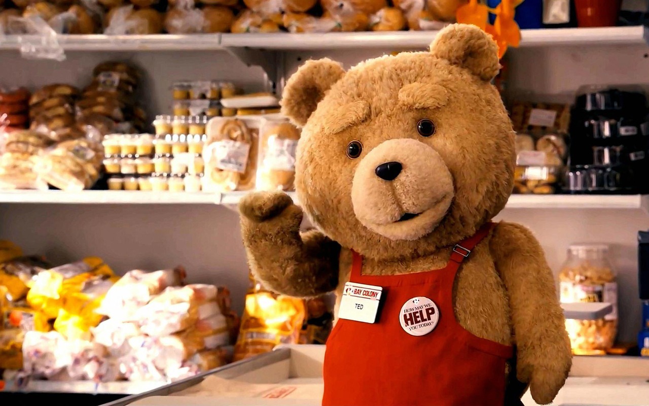 Ted 2012 泰迪熊2012 高清壁紙 #18 - 1280x800