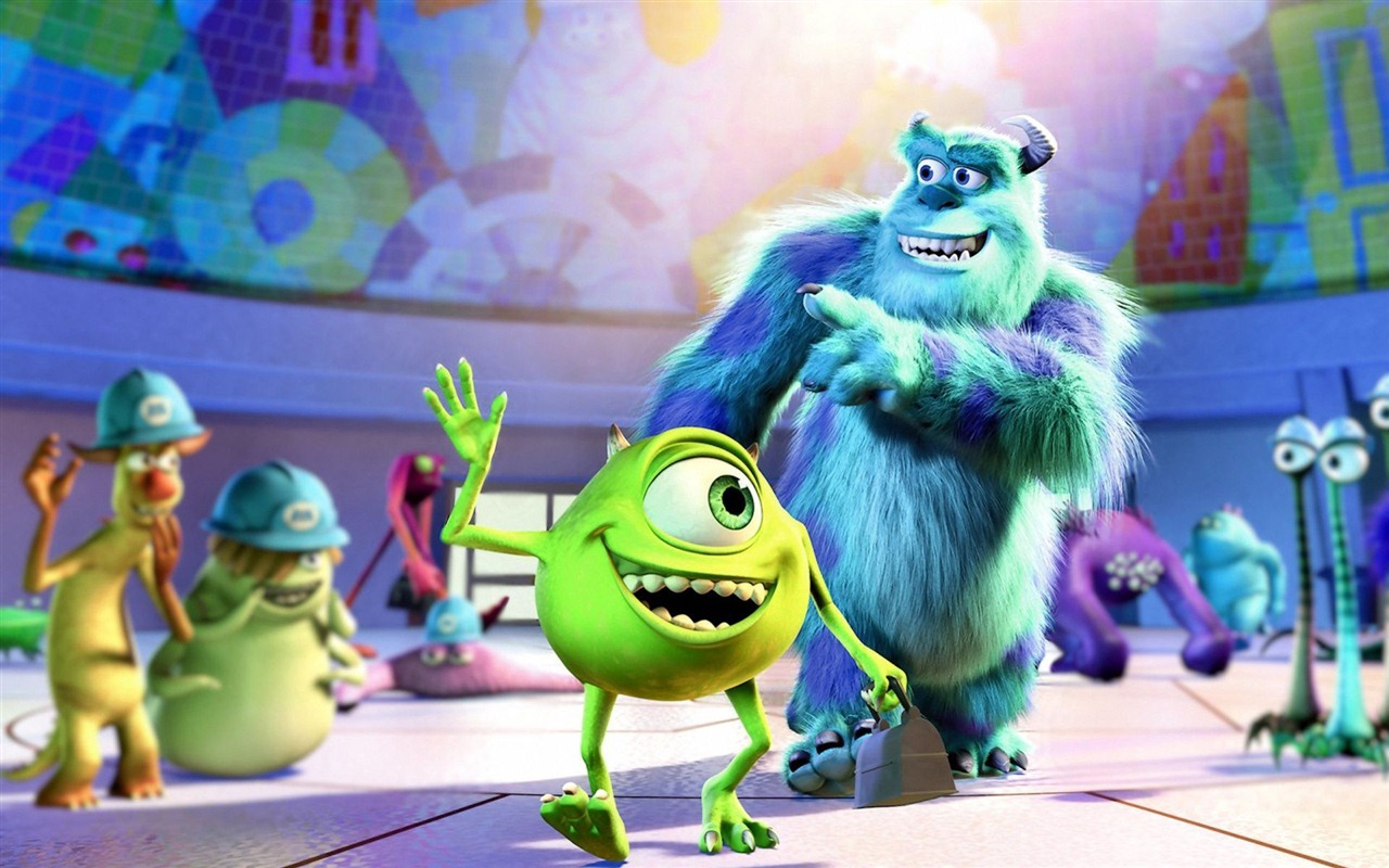 Monsters University 怪兽大学 高清壁纸2 - 1280x800