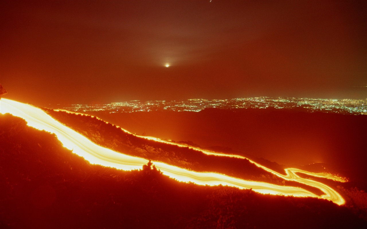 火山噴發的壯麗景觀壁紙 #7 - 1280x800