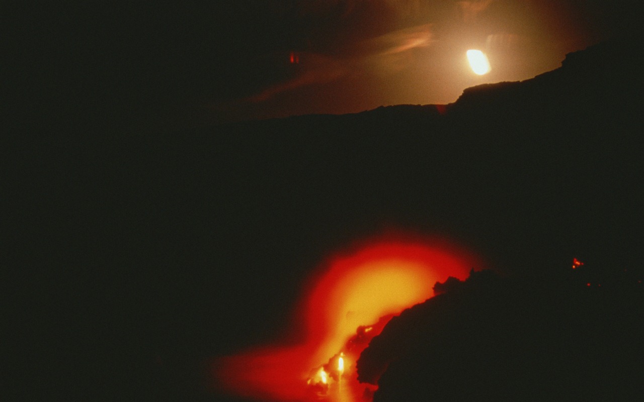 火山噴發的壯麗景觀壁紙 #16 - 1280x800