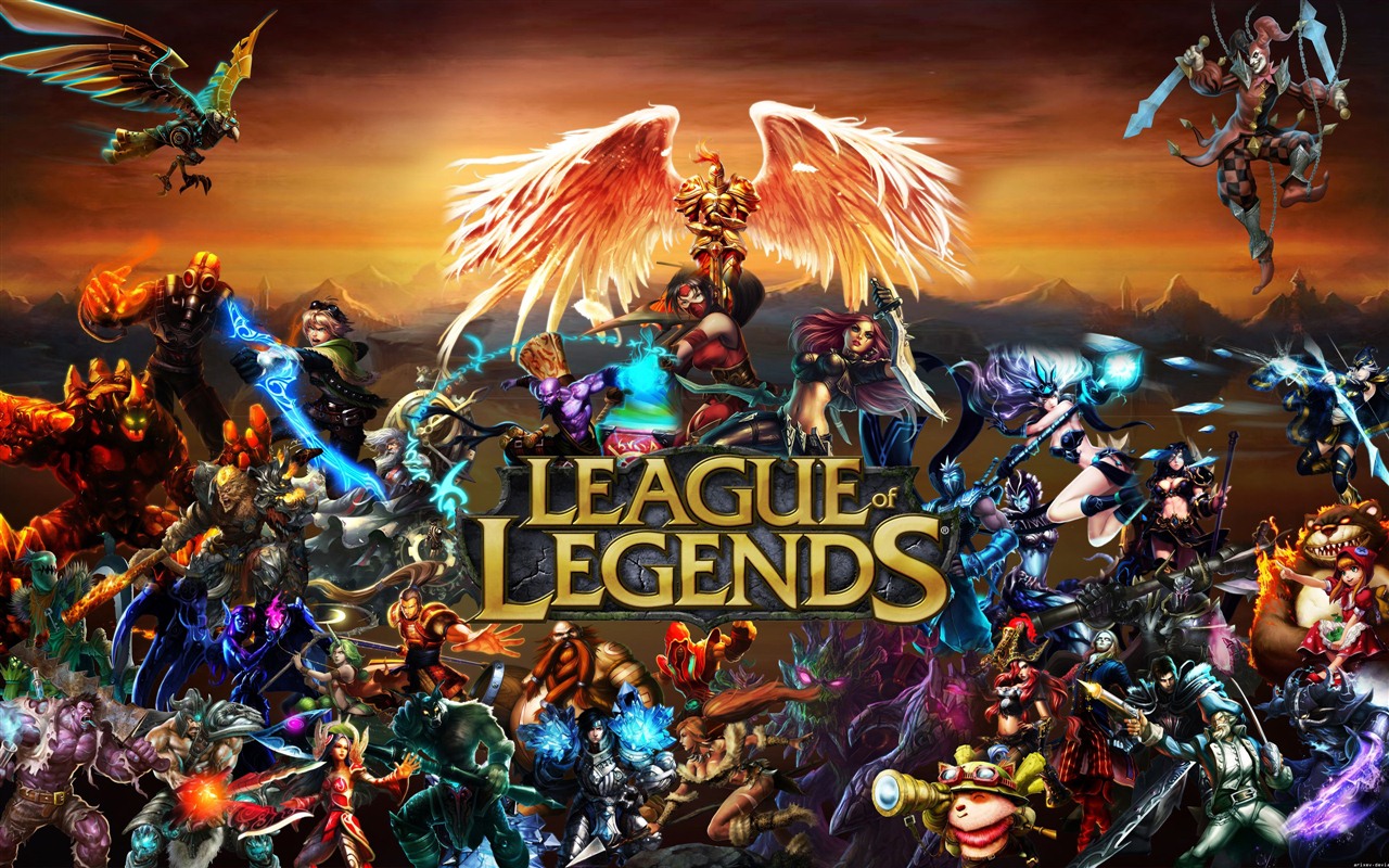League of Legends juego en alta definición fondos de pantalla #1 - 1280x800