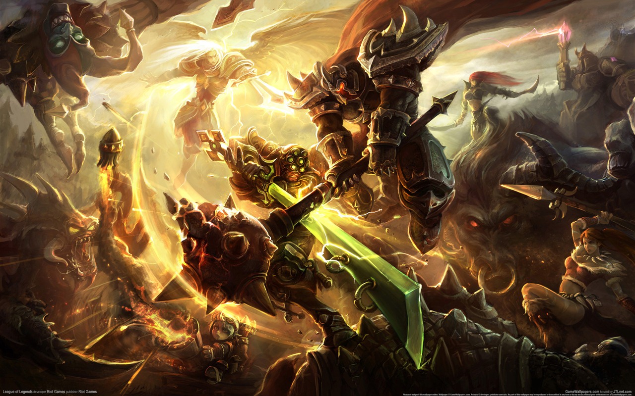 League of Legends jeu fonds d'écran HD #7 - 1280x800