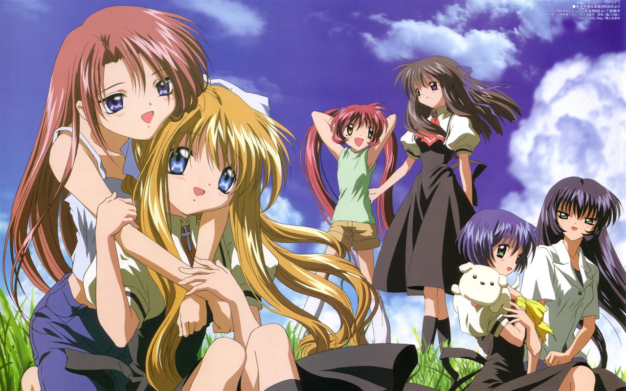 Krásné dívky anime HD Tapety na plochu (1) #9 - 1280x800