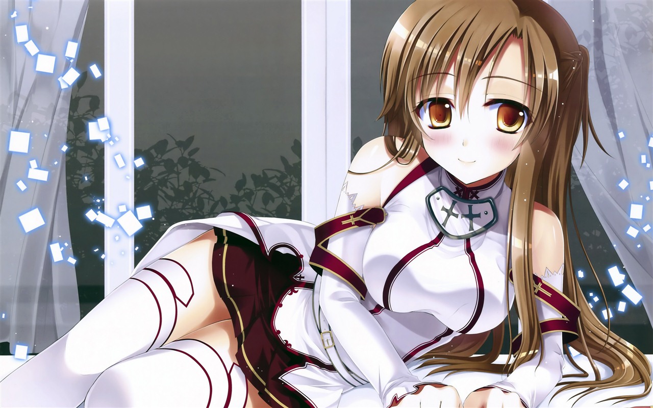 Krásné dívky anime HD Tapety na plochu (1) #12 - 1280x800
