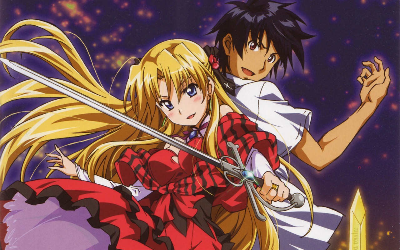 Krásné dívky anime HD Tapety na plochu (2) #13 - 1280x800