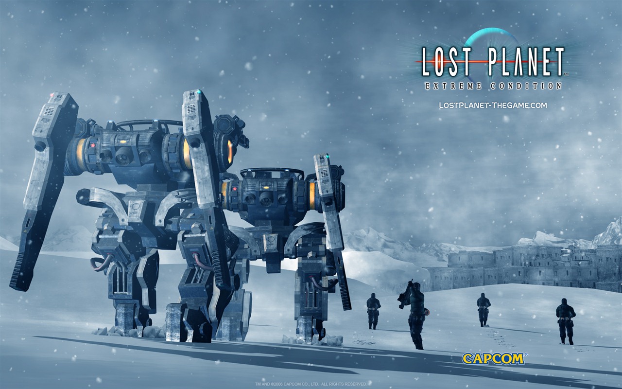 Lost Planet: Extreme Condition HD tapety na plochu #1 - 1280x800