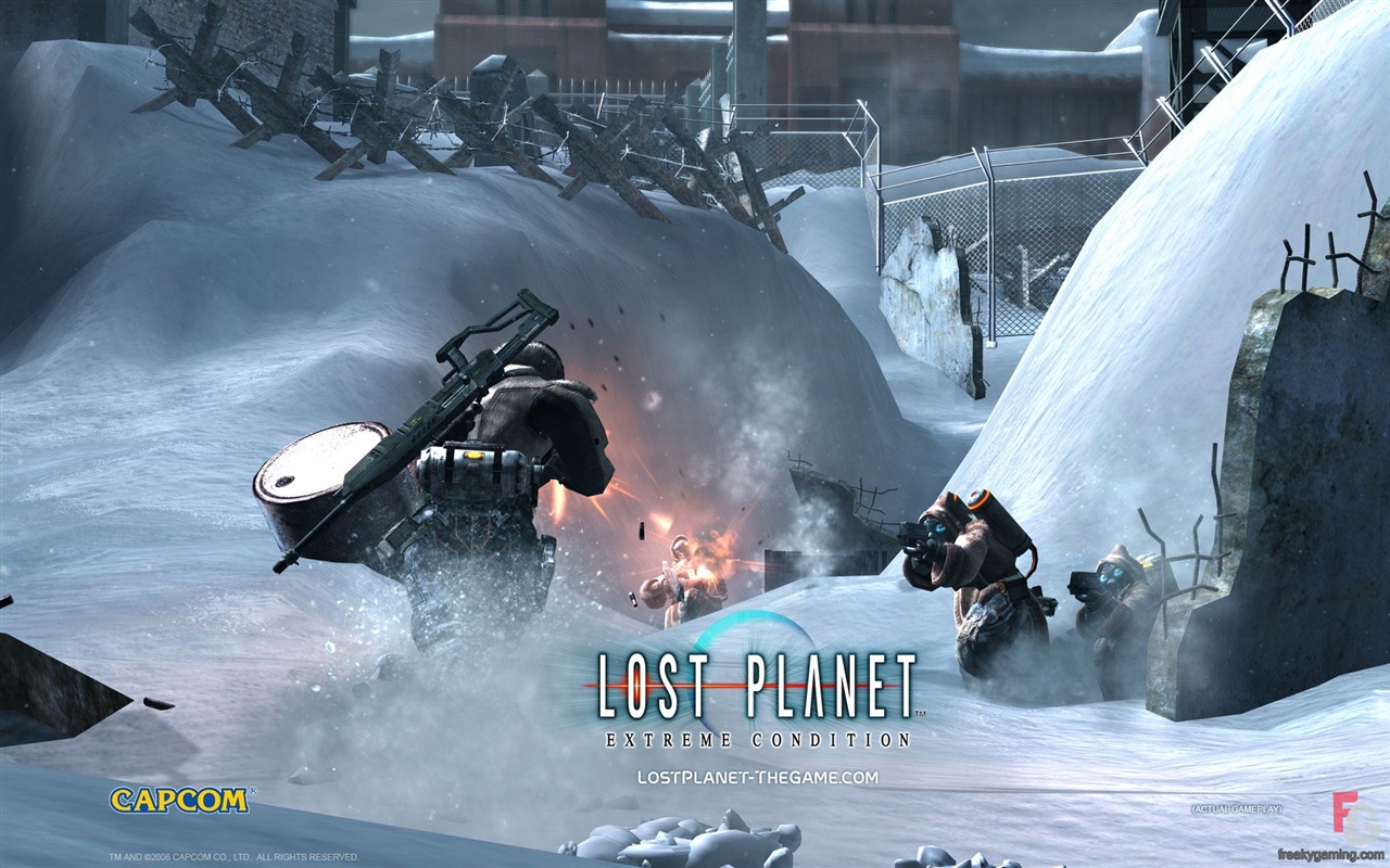 Lost Planet: Extreme Condition 失落的星球：極限狀態高清壁紙 #20 - 1280x800