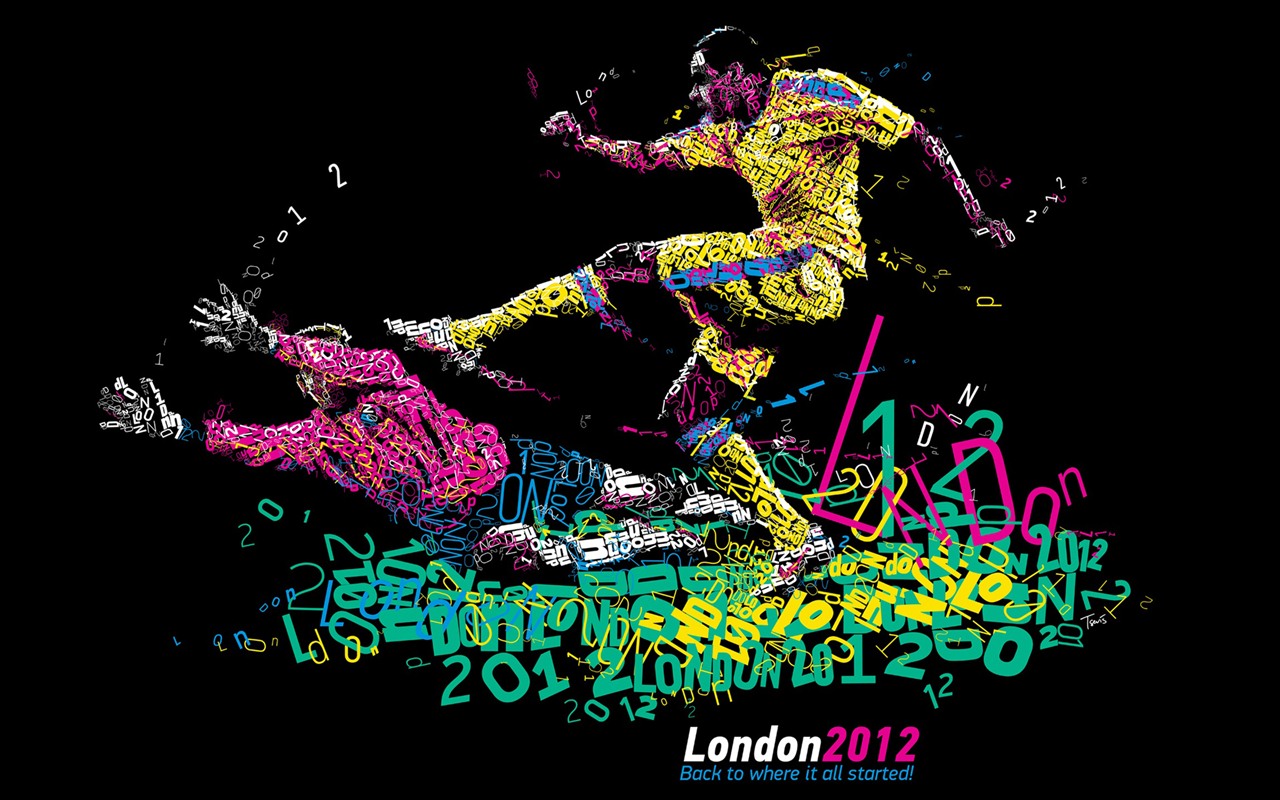 2012年ロンドン五輪のテーマの壁紙（1） #22 - 1280x800