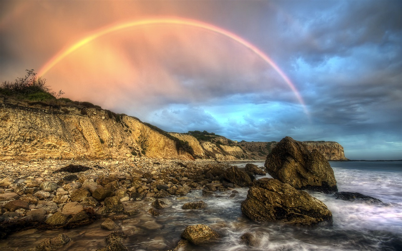 Windows 7 壁紙：彩虹 #3 - 1280x800
