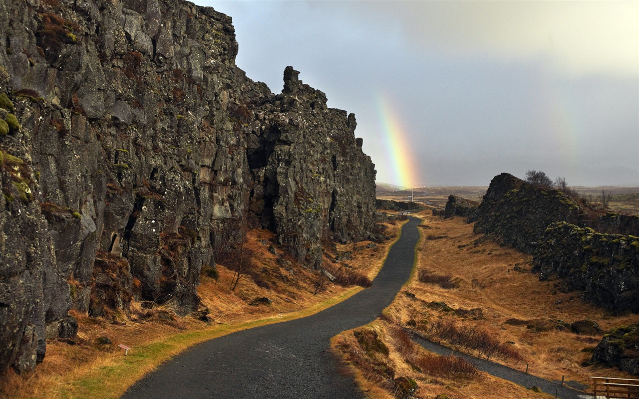 Windows 7 Wallpapers: Arco iris #5 - 1280x800