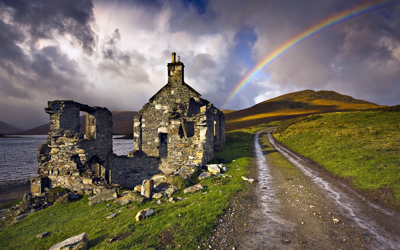 Windows 7 Wallpapers: Rainbows #6 - 1280x800