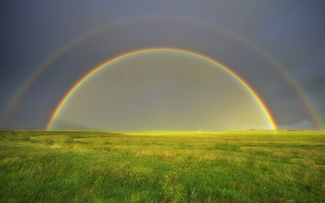 Windows 7 Wallpapers: Rainbows #8 - 1280x800