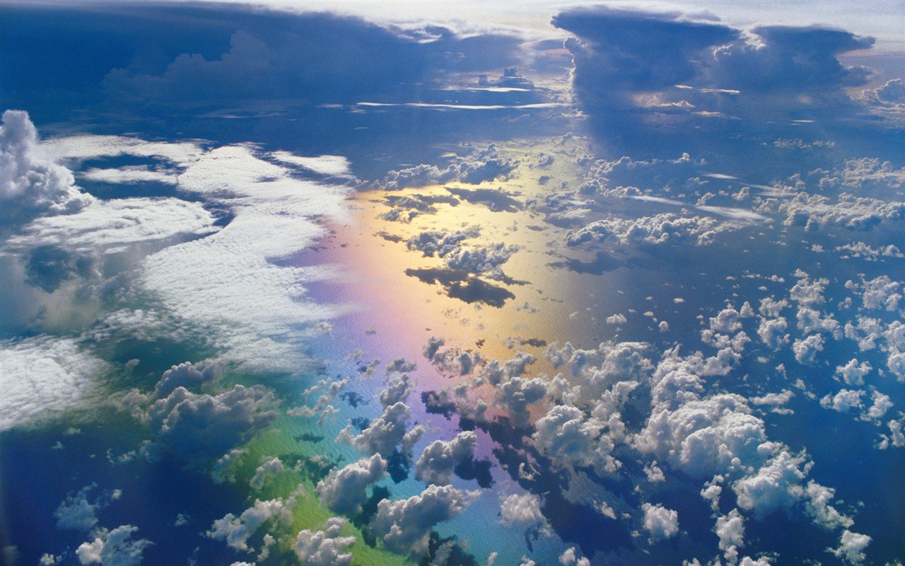 Windows 7 壁紙：彩虹 #12 - 1280x800