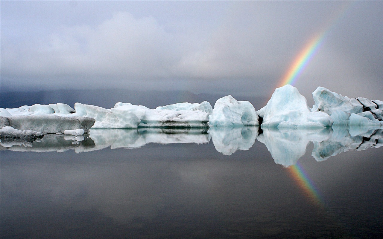 Windows 7 Wallpapers: Arco iris #13 - 1280x800