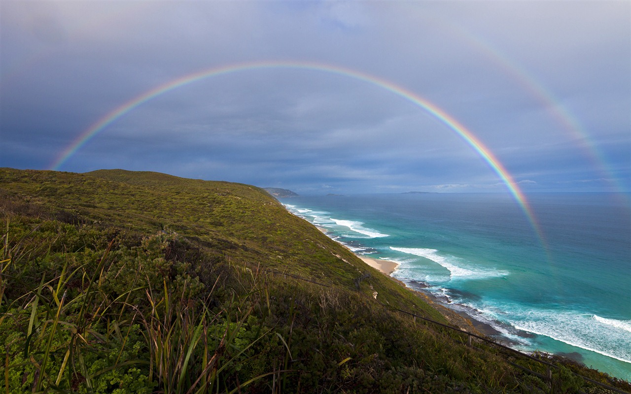 Windows 7 Wallpapers: Arco iris #14 - 1280x800