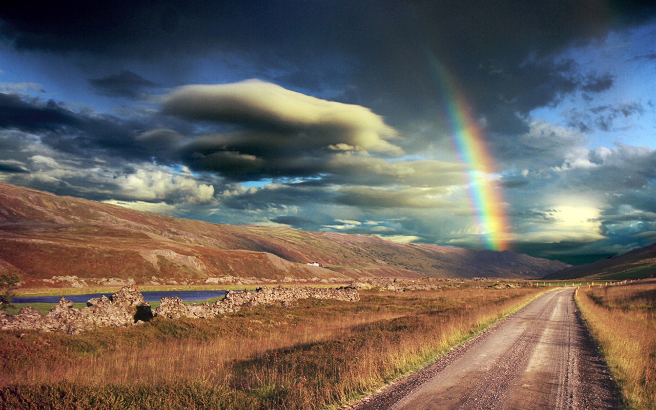 Windows 7 Wallpapers: Rainbows #15 - 1280x800