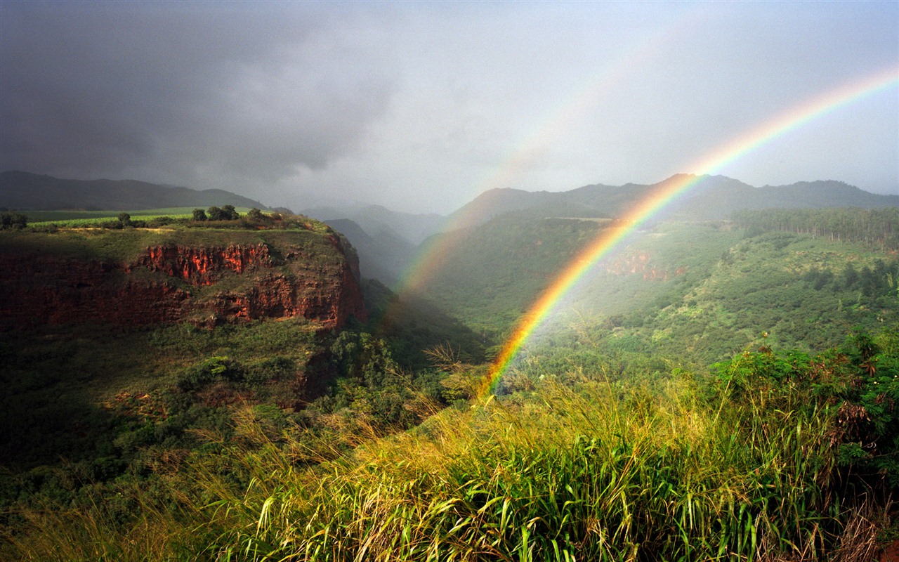 Windows 7 Wallpapers: Arco iris #17 - 1280x800