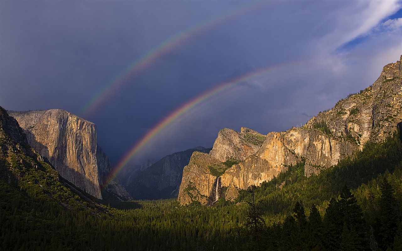 Windows 7 Wallpapers: Arco iris #18 - 1280x800