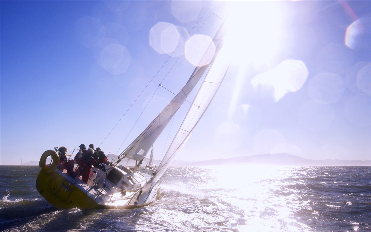 Windows 7 Wallpapers: Sailing #10 - 1280x800