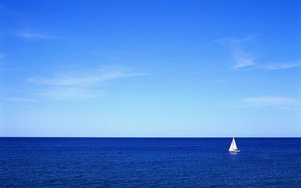 Windows 7 壁紙：帆船 #14 - 1280x800
