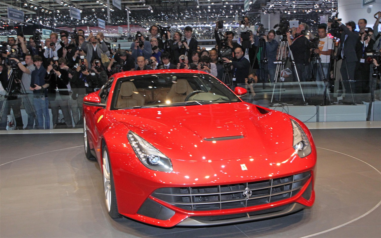 2012 페라리 F12 Berlinetta HD 배경 화면 #10 - 1280x800