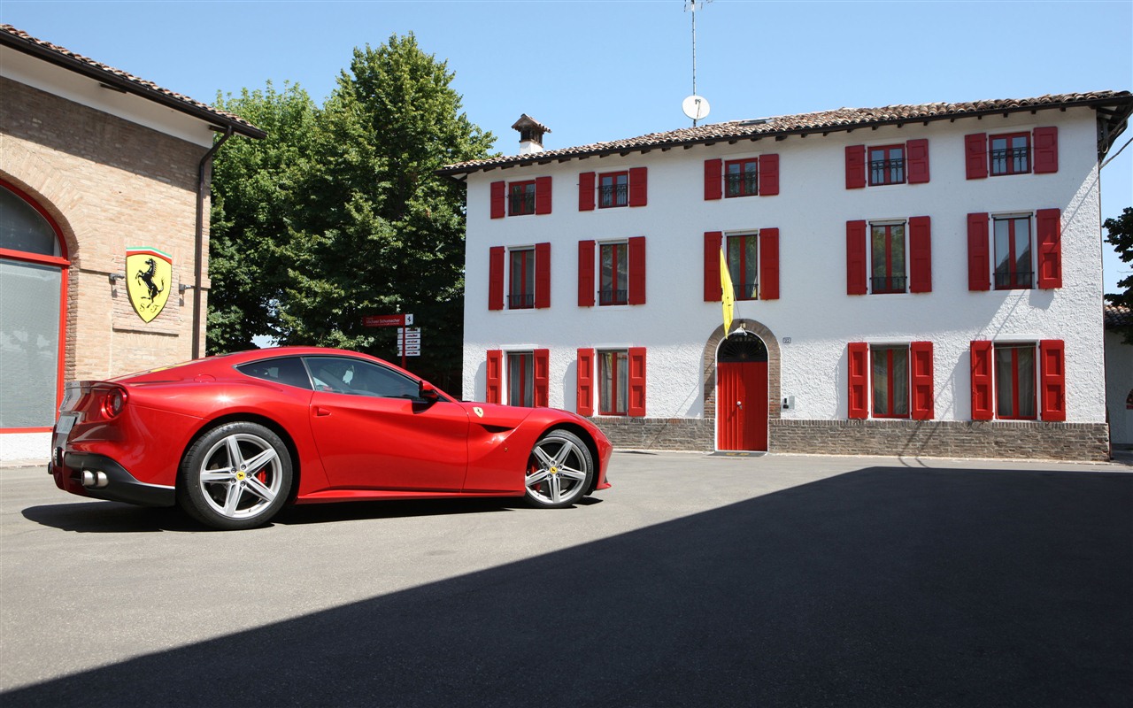 2012 페라리 F12 Berlinetta HD 배경 화면 #11 - 1280x800