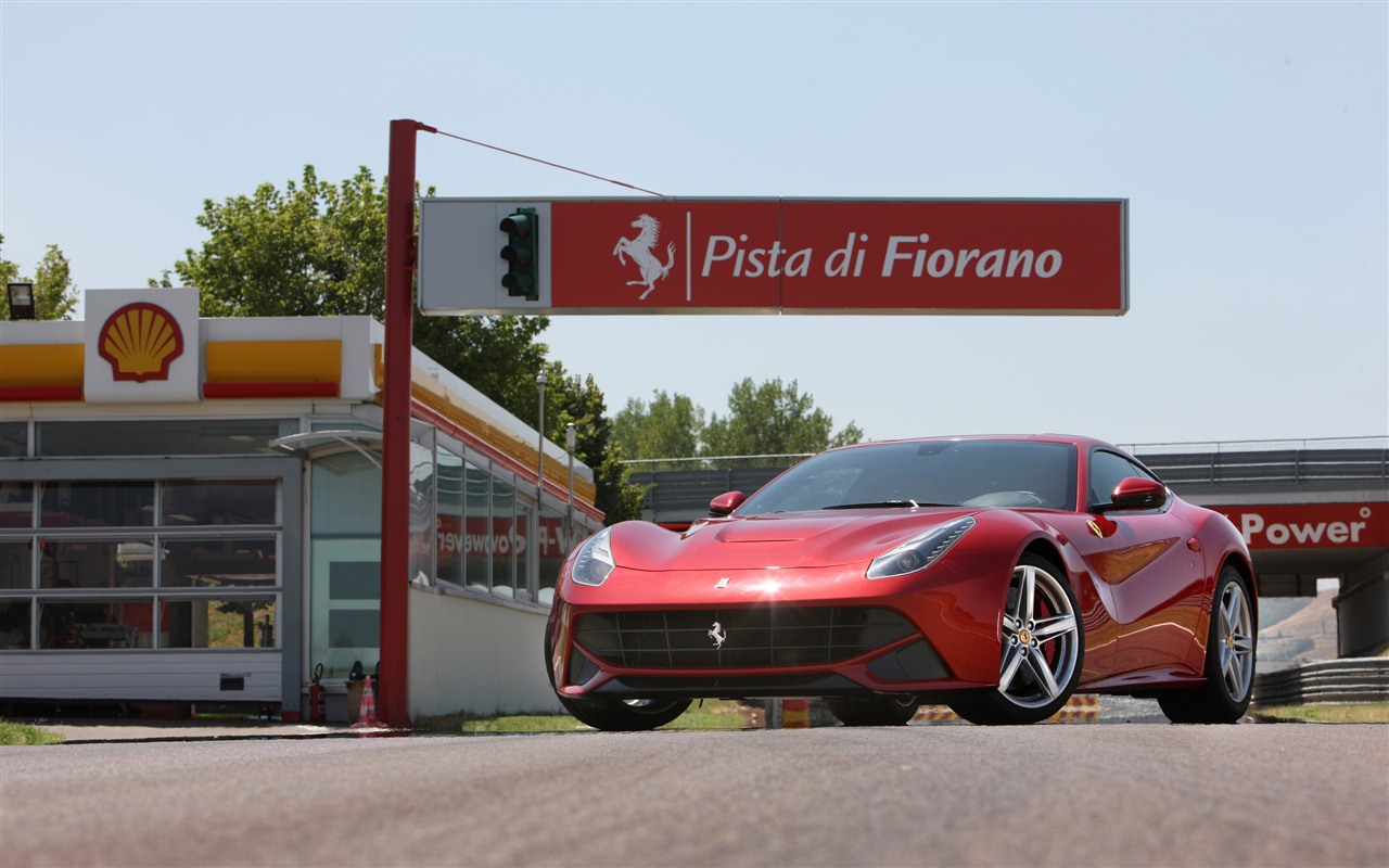 2012 페라리 F12 Berlinetta HD 배경 화면 #13 - 1280x800