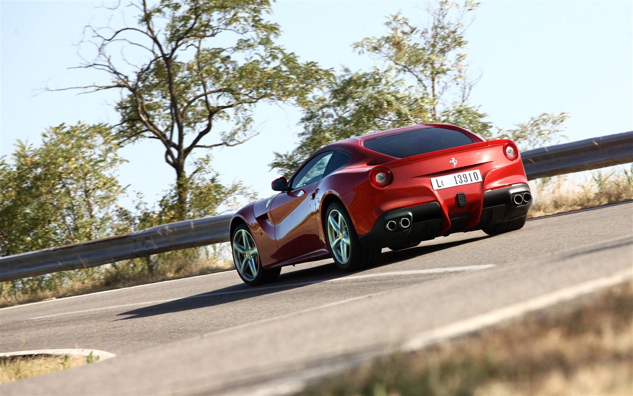 2012 페라리 F12 Berlinetta HD 배경 화면 #17 - 1280x800