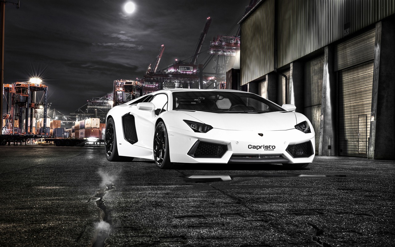 2012 Lamborghini Aventador LP700-4 HD Tapety na plochu #1 - 1280x800