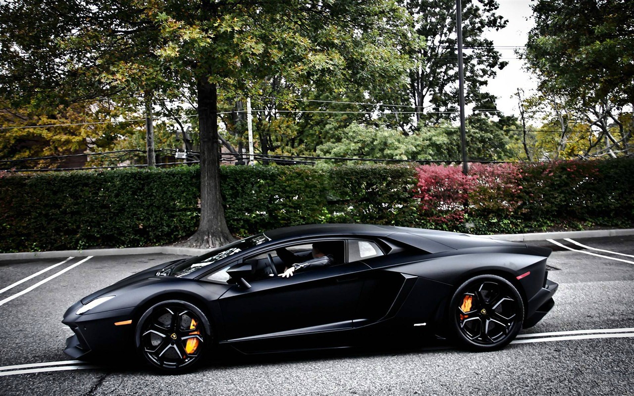 2012 Lamborghini Aventador LP700-4 蘭博基尼高清壁紙 #44 - 1280x800