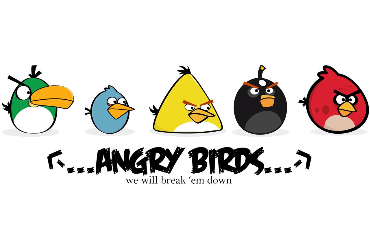 Angry Birds hra na plochu #2 - 1280x800