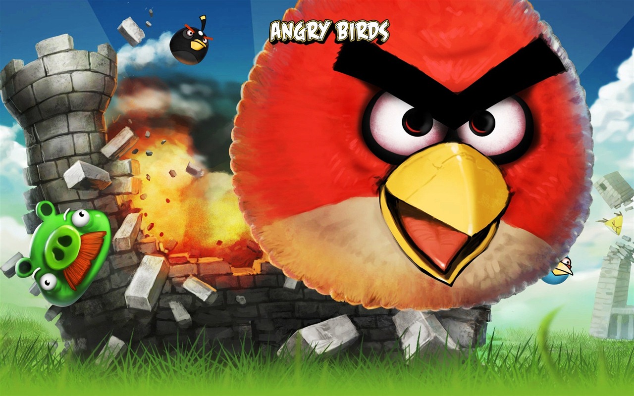 Angry Birds hra na plochu #7 - 1280x800