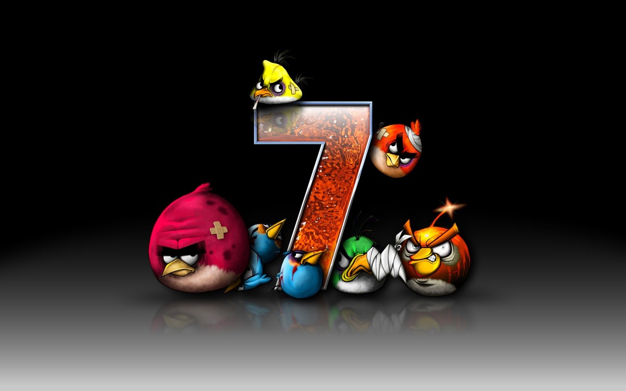 Angry Birds Spiel wallpapers #17 - 1280x800