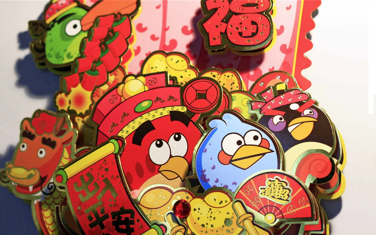 Angry Birds Spiel wallpapers #19 - 1280x800