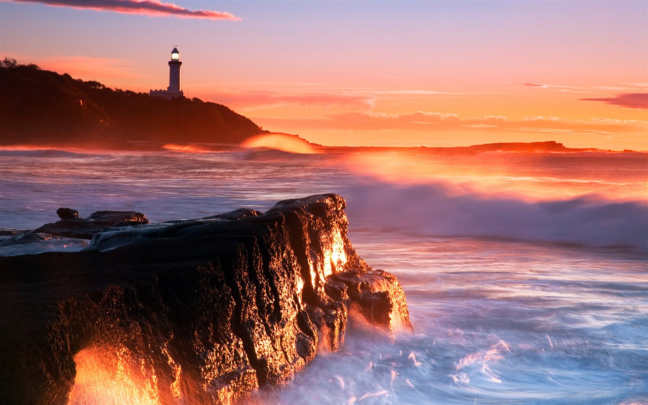 Windows 7 Wallpapers: Lighthouses #1 - 1280x800