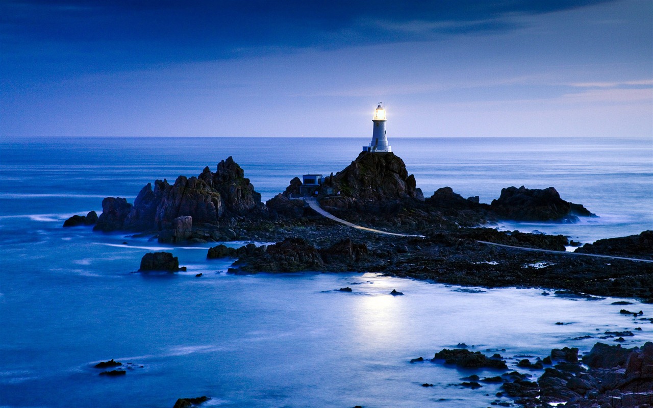 Windows 7 壁紙：燈塔 #11 - 1280x800