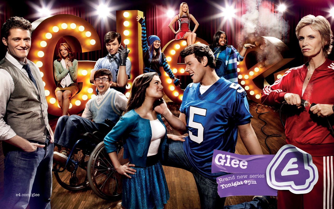 Glee Séries TV HD fonds d'écran #1 - 1280x800