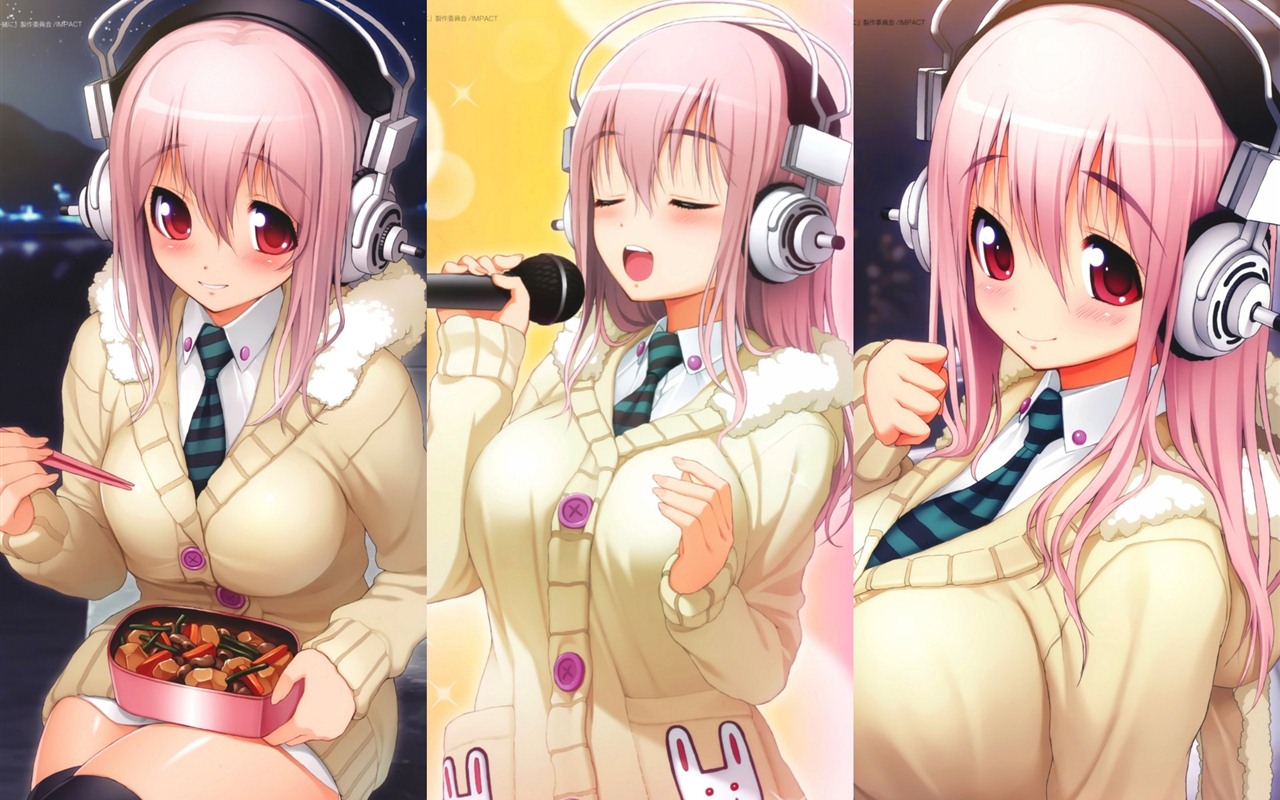 Super Sonico 超級索尼子 高清動漫壁紙 #4 - 1280x800