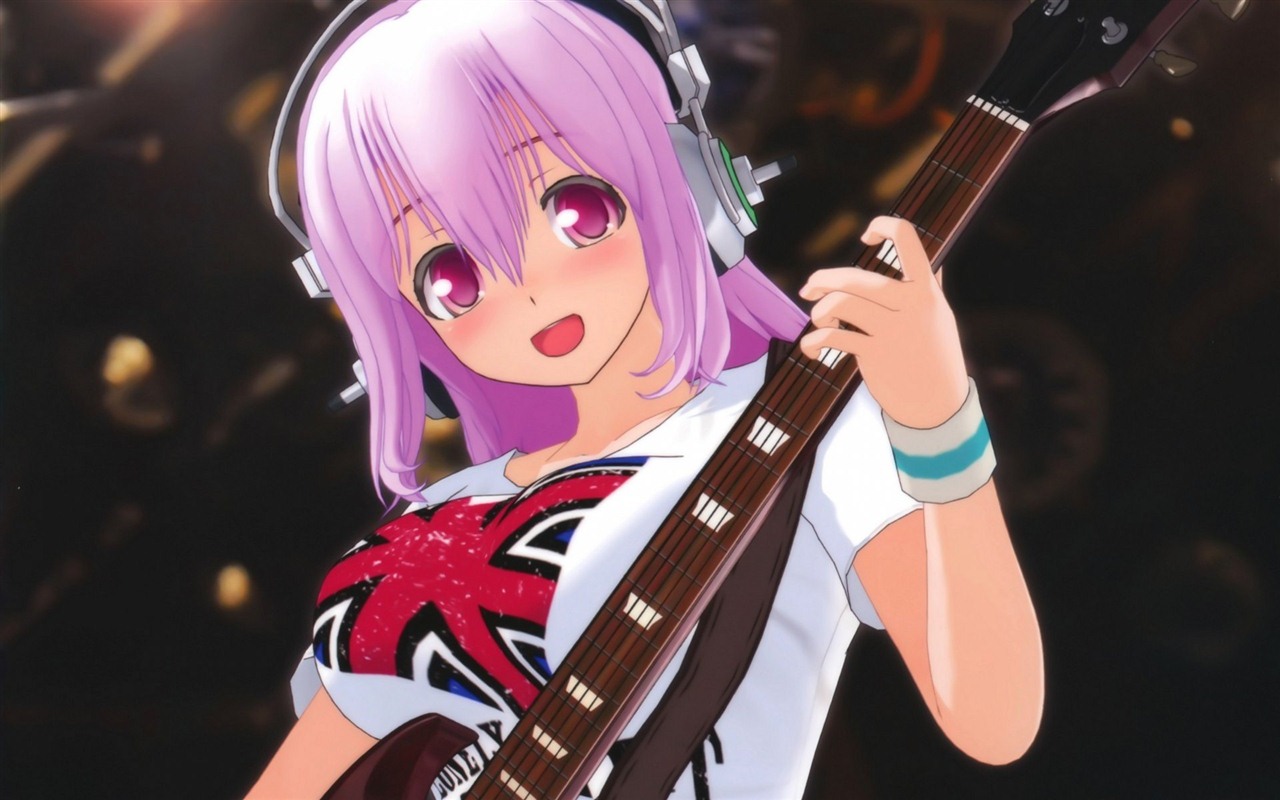 Super Sonico HD anime wallpapers #9 - 1280x800