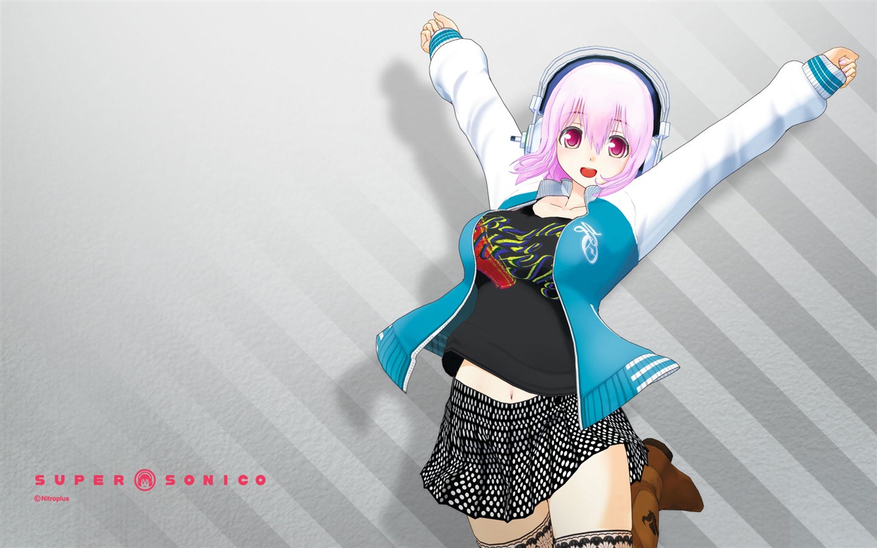 Super Sonico 超级索尼子 高清动漫壁纸12 - 1280x800