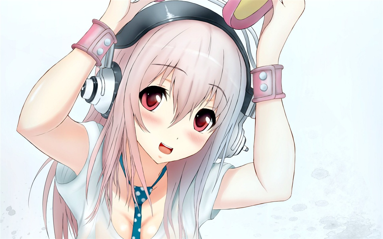 Super Sonico HD anime tapety na plochu #15 - 1280x800