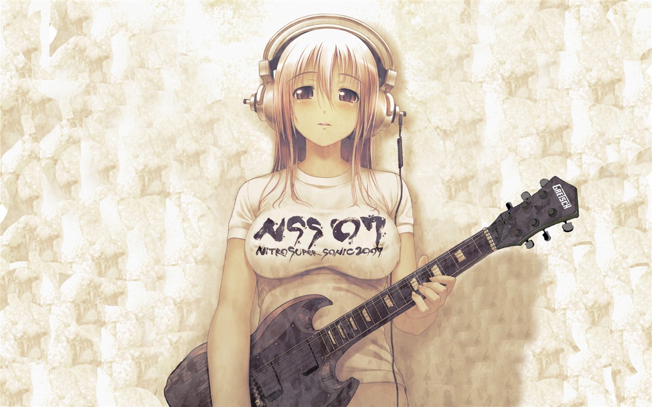 Super Sonico HD anime tapety na plochu #23 - 1280x800