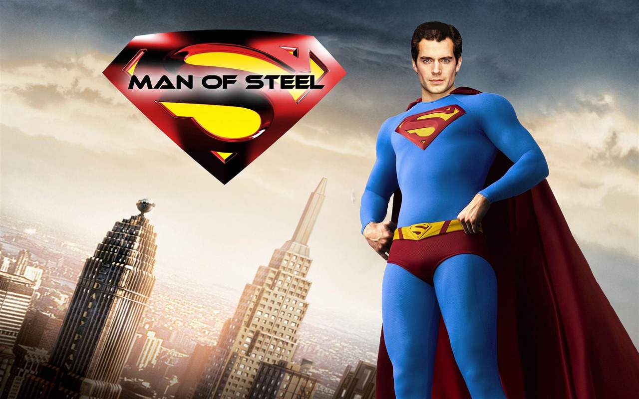 スーパーマン：鋼鉄のHDの壁紙の男 #10 - 1280x800