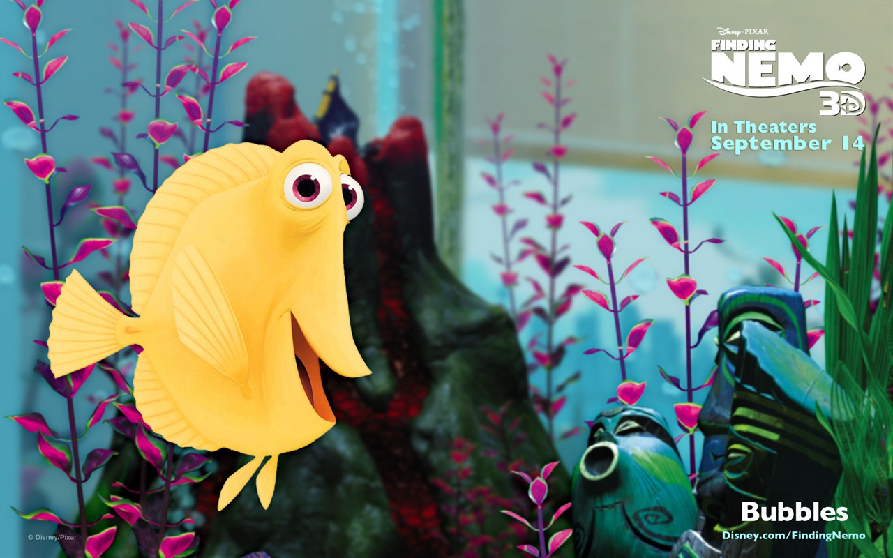 Finding Nemo 3D 海底總動員3D 2012高清壁紙 #4 - 1280x800