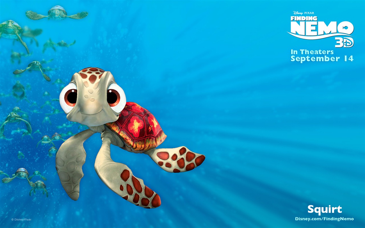 Le Monde de Nemo 3D 2012 fonds d'écran HD #21 - 1280x800