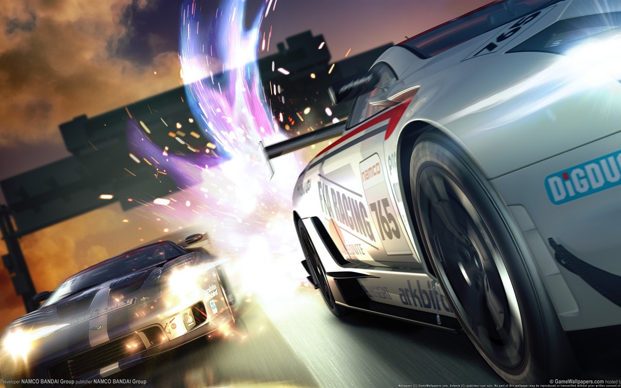 Ridge Racer Unbounded 山脊赛车：无限 高清壁纸8 - 1280x800