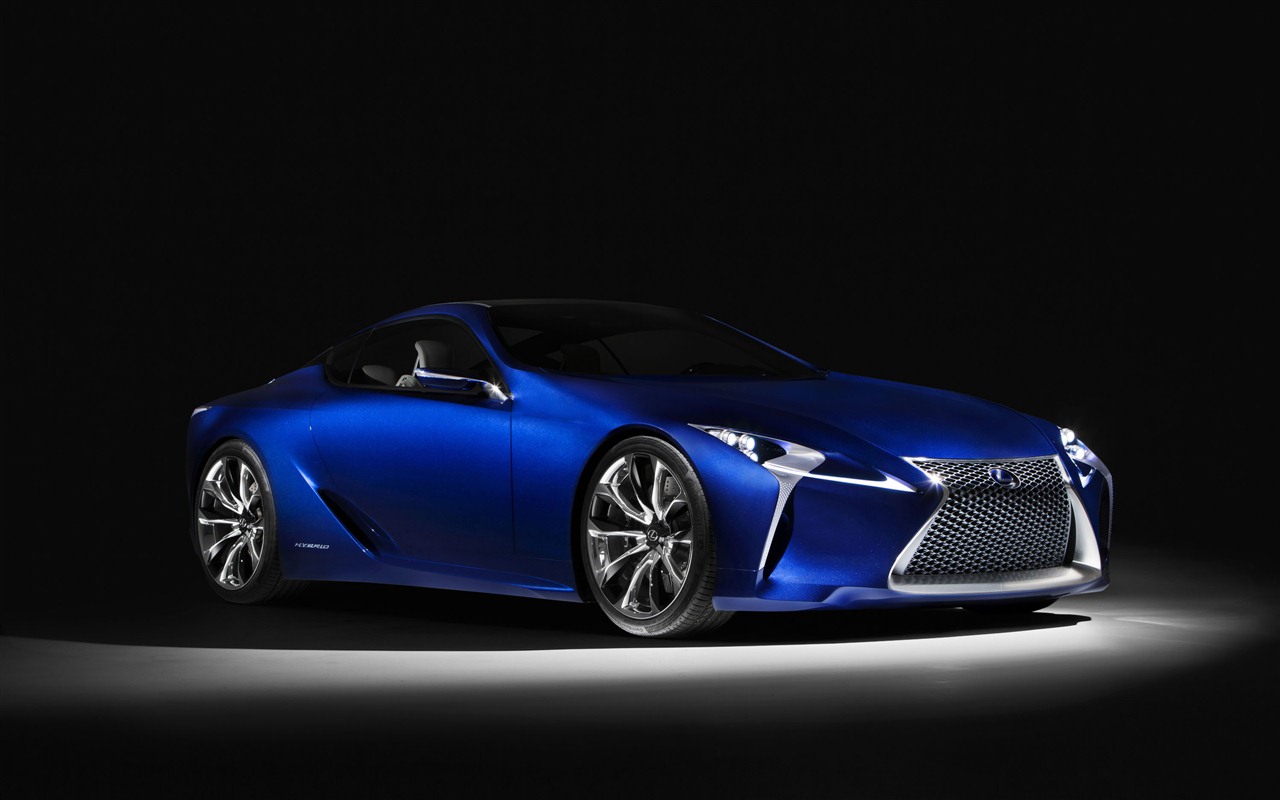 2012 Lexus LF-LC Modré koncepce HD Tapety na plochu #8 - 1280x800