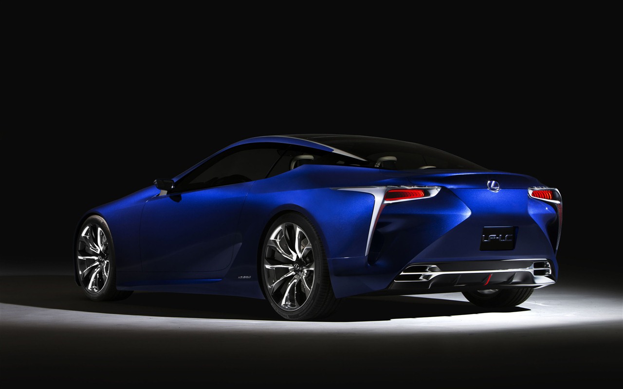 2012 Lexus LF-LC Blue concept 雷克萨斯 蓝色概念车 高清壁纸9 - 1280x800