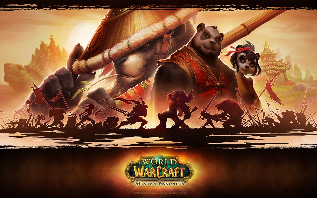 World of Warcraftの：Pandaria HDの壁紙のミスト #7 - 1280x800