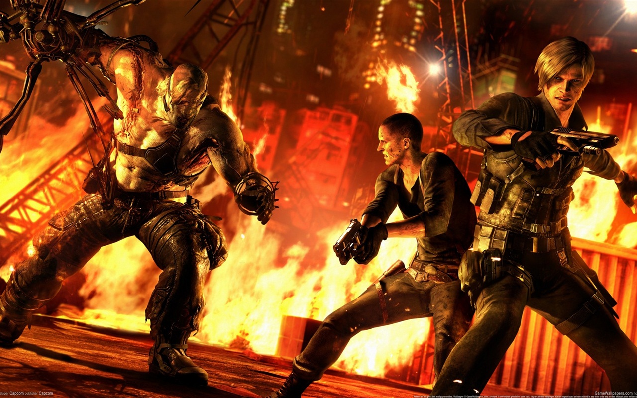 Resident Evil 6 HD fondos de pantalla de juegos #15 - 1280x800
